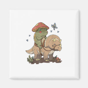 Cottagecore Frog  Aesthetic Mushroom Cute Goblinco Magnet