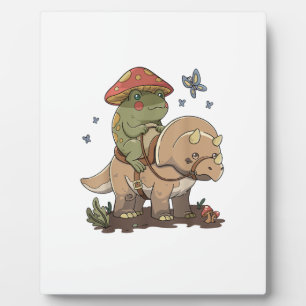 Cottagecore Frog Aesthetic Mushroom Cute Goblinco Plaque