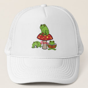 Cottagecore Frogs Thunder_Cove  Trucker Hat
