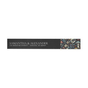 Cottagecore Garden Wrap Around Label