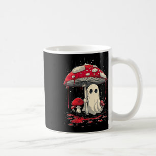 Cottagecore Halloween Shirt Ghost Mushroom Spooky Coffee Mug