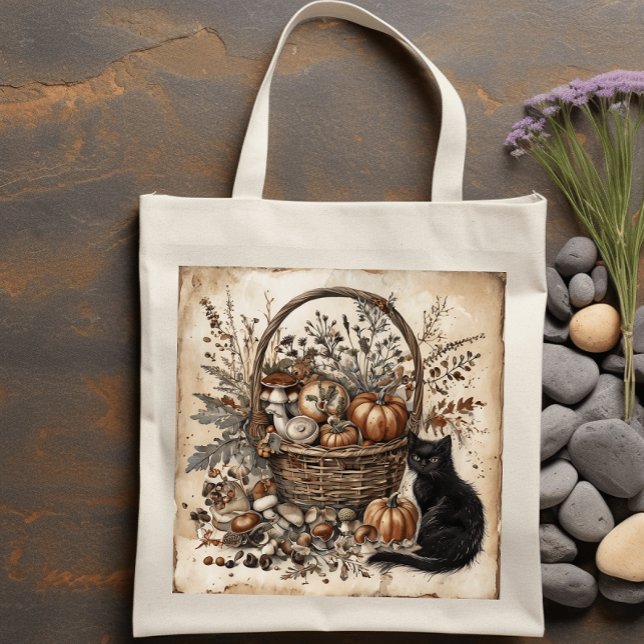 Cottagecore Harvest Tote Bag (Creator Uploaded)