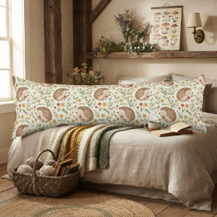 Cottagecore Hedgehog Body Cushion