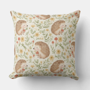 Cottagecore Hedgehog Cushion