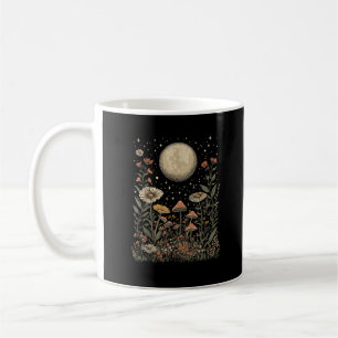 Cottagecore Moon Mushroom Moonphase Goblincore Coffee Mug
