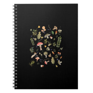 Cottagecore Mushroom Aesthetic Academia Goblincore Notebook