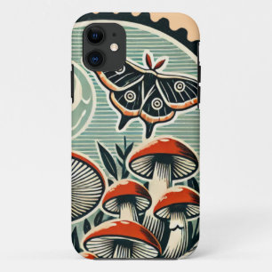 Cottagecore Mushrooms Case-Mate iPhone Case