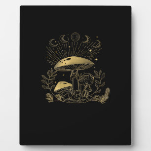 Cottagecore Mushrooms Fungi Goblincore Aesthetic Plaque