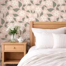 Cottagecore Pink & White Daisy Floral Botanical