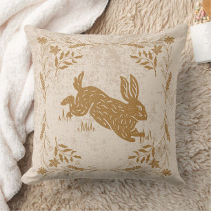 Cottagecore Rabbit Cushion