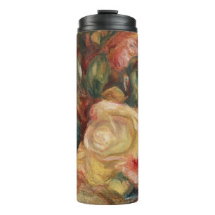 Cottagecore Renoir Floral Landscape Vintage Art Thermal Tumbler