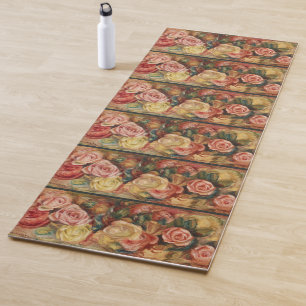 Cottagecore Renoir Floral Landscape Vintage Art Yoga Mat