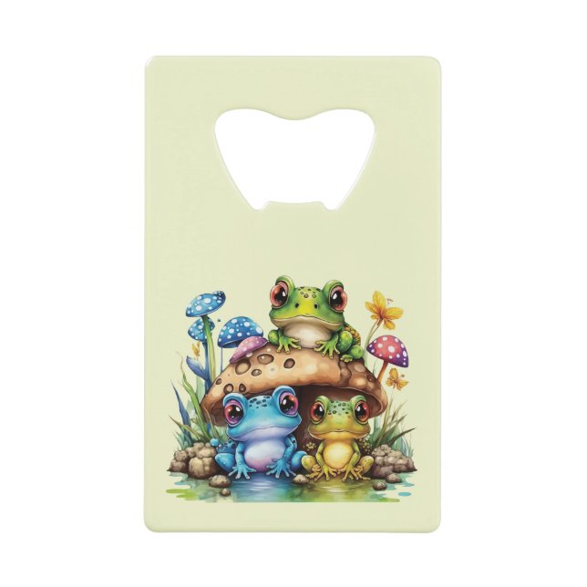 Cottagecore Toadstool Mushroom and Frog (Front)