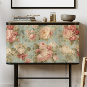 Cottagecore Vintage Roses Floral Decoupage Tissue Paper