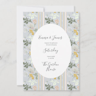 Cottagecore Wedding Invitation | Wildflower Floral
