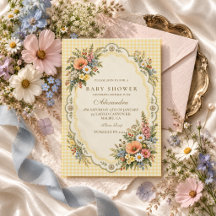 Cottagecore Wildflower Baby Shower