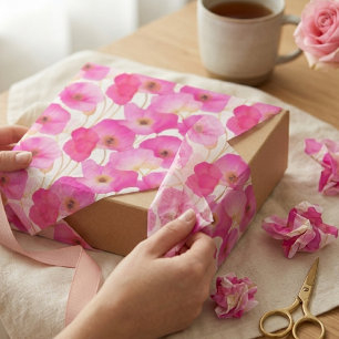 Cottagecore Wildflower Botanical Floral Tissue Paper