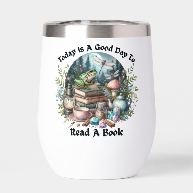Cottagecore Woodlands Books, Frog (Back)