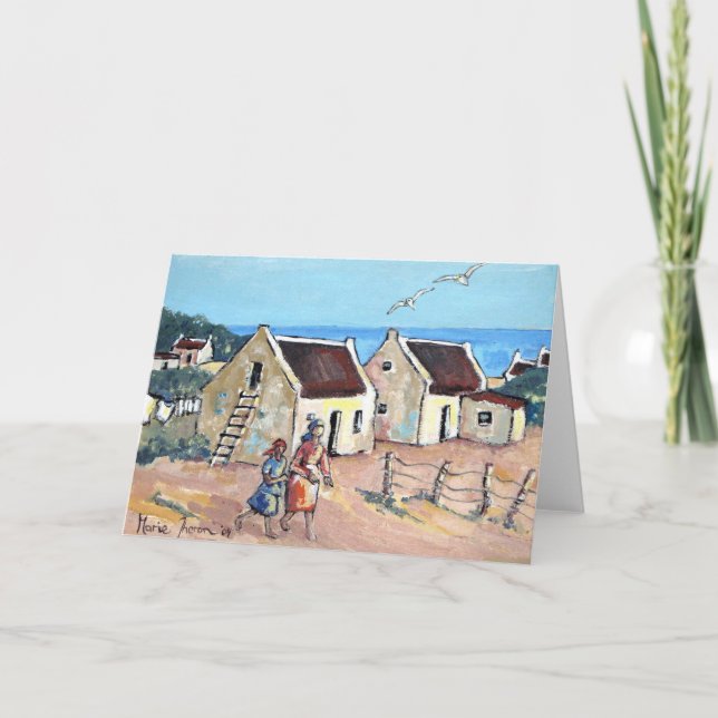 Cottages by the Sea Card (Front)