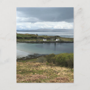 Cottages on the Isle of Jura in Scotland Postcard