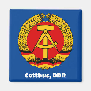 Cottbus, East Germany (DDR, GDR) Ossi Magnet
