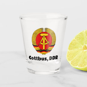 Cottbus, East Germany (DDR, GDR) Ossi Shot Glass