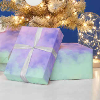 Cotten Candy Clouds Wrapping Paper
