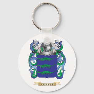 Cotter Coat of Arms Key Ring
