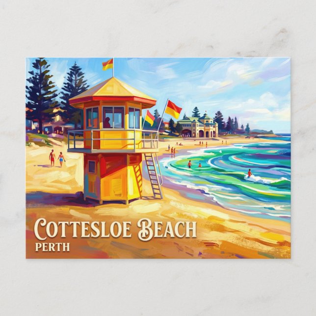 Cottesloe Beach Australia Postcard (Front)