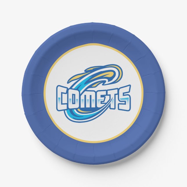 Cottey College Comets Paper Plate (Front)