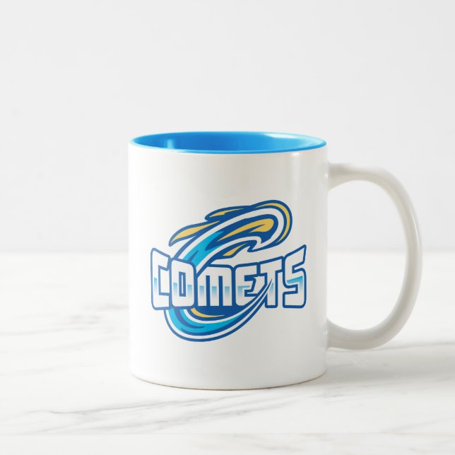 Cottey College Comets Two-Tone Coffee Mug (Right)