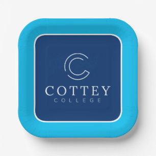 Cottey College Paper Plate