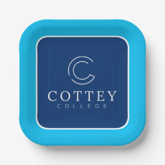 Cottey College Paper Plate