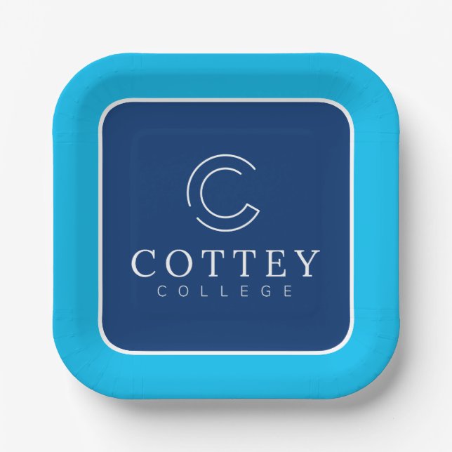 Cottey College Paper Plate (Front)