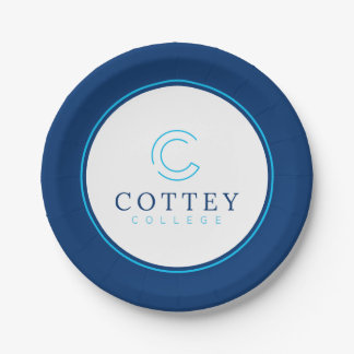 Cottey College Paper Plate