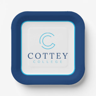 Cottey College Paper Plate