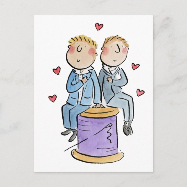 Cotton Anniversary Postcard (Front)