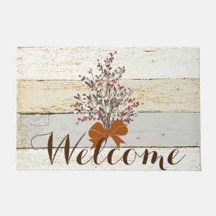 Cotton & berries Welcome Doormat
