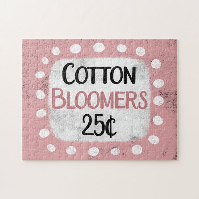 Cotton Bloomers 25 Cents Jigsaw Puzzle (Horizontal)