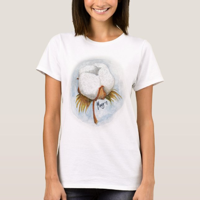 cotton boll T-Shirt (Front)