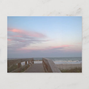 Cotton Candy at the Beach Postcard