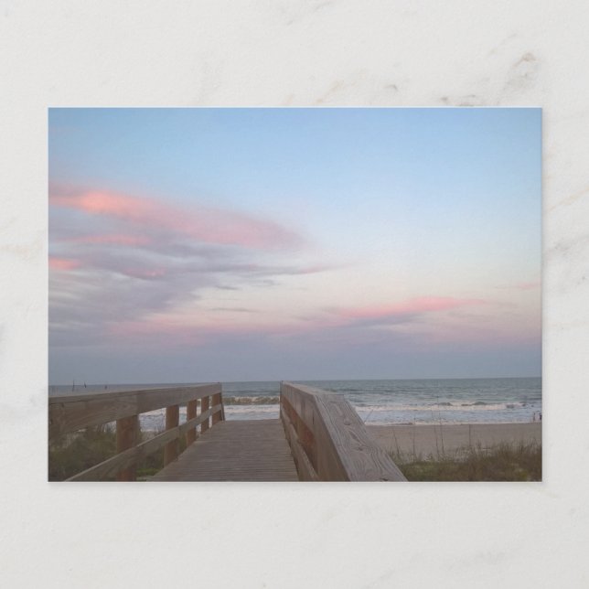 Cotton Candy at the Beach Postcard (Front)
