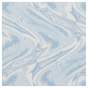 Cotton Candy Blue Swirl Fabric