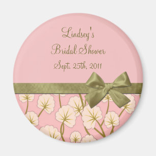 Cotton Candy Bouquet Shower Favour Keepsake Magnet