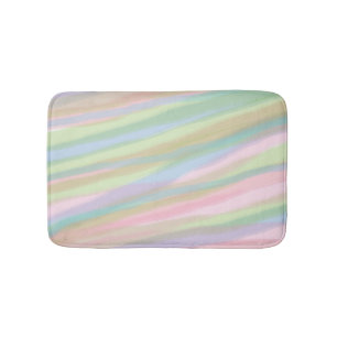 Cotton candy colors Bath Mat