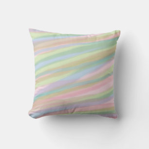 Cotton candy colors cushion