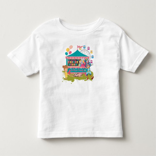 Cotton Candy County Fair Days Toddler T-Shirt (Front)
