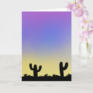 Cotton Candy Desert Card