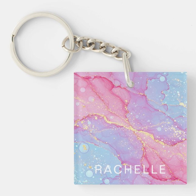 Cotton Candy Dreams Key Ring (Front)