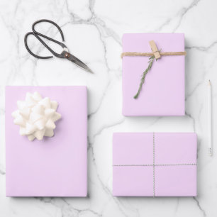 Cotton Candy Dreams Solid Colour   Classic Elegant Wrapping Paper Sheet